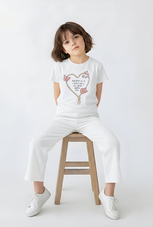 Girls Printed T-shirt