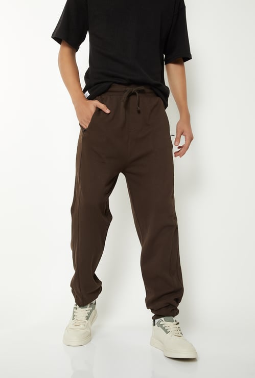 Boys Textured Joggers