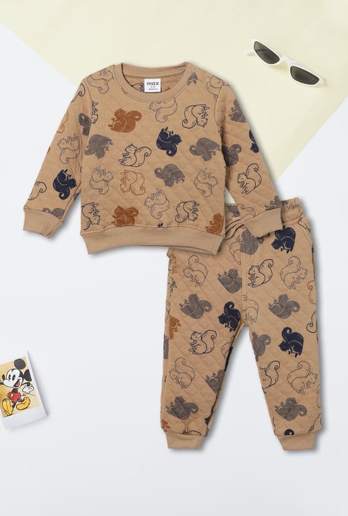 Boys Printed Joggers Set