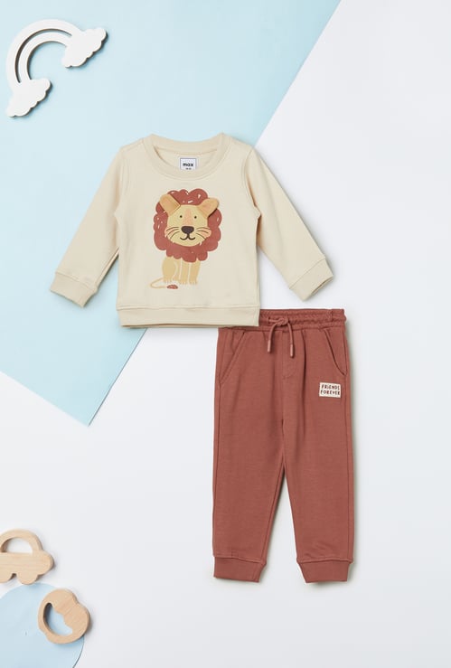 Boys Applique Joggers Set