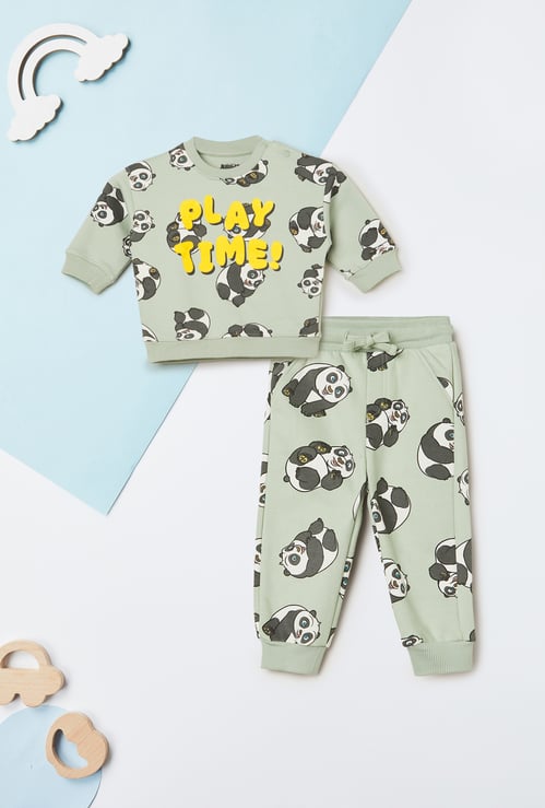 Boys Printed Joggers Set