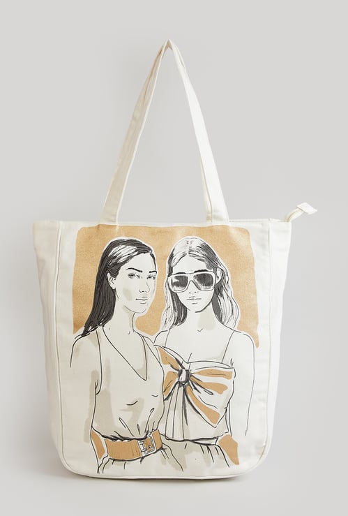 Women Printed Shopper Bag