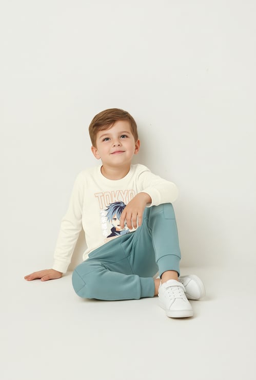 Boys Graphic Print T-shirt