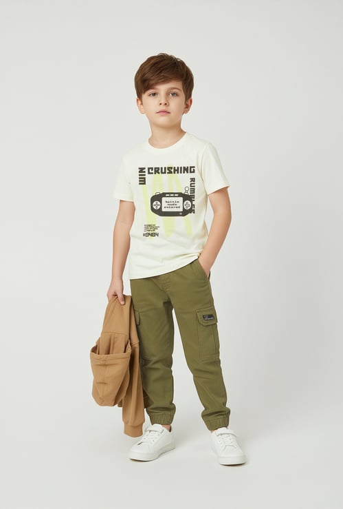 Boys Graphic Print T-shirt