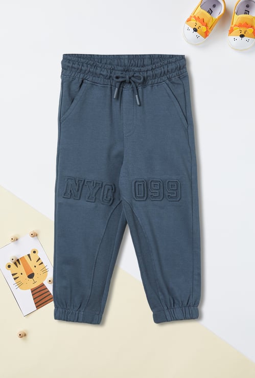 Boys Debossed Joggers
