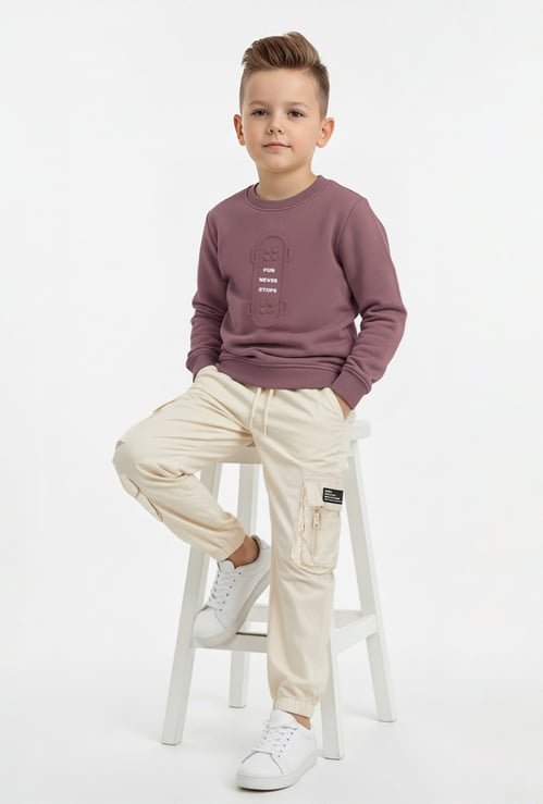 Boys Embossed T-shirt