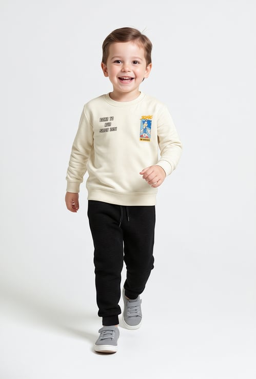 Boys Sonic Print Sweatshirt