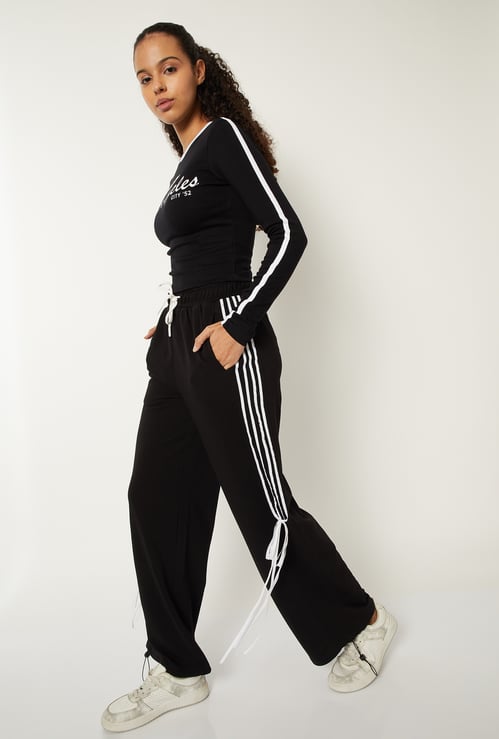 Women Side Striped Track Pants