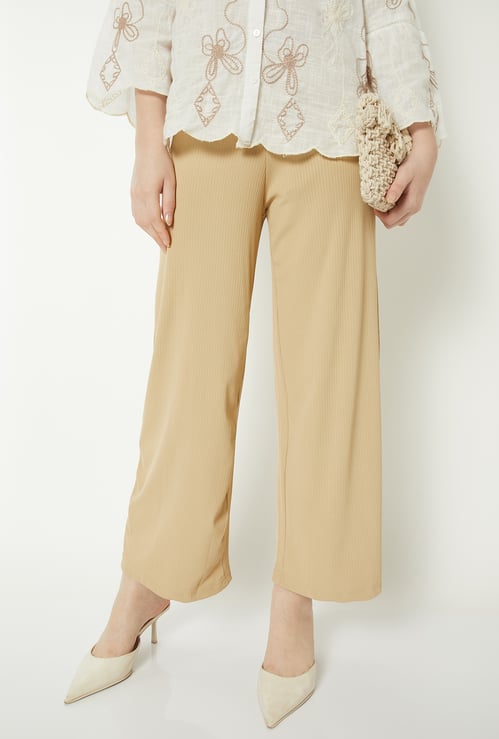 Women Ribbed Trousers