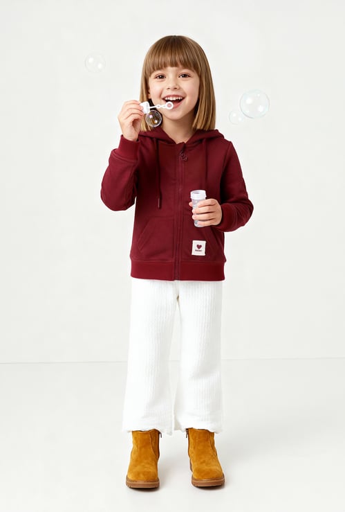 Girls Knit Sweatshirt