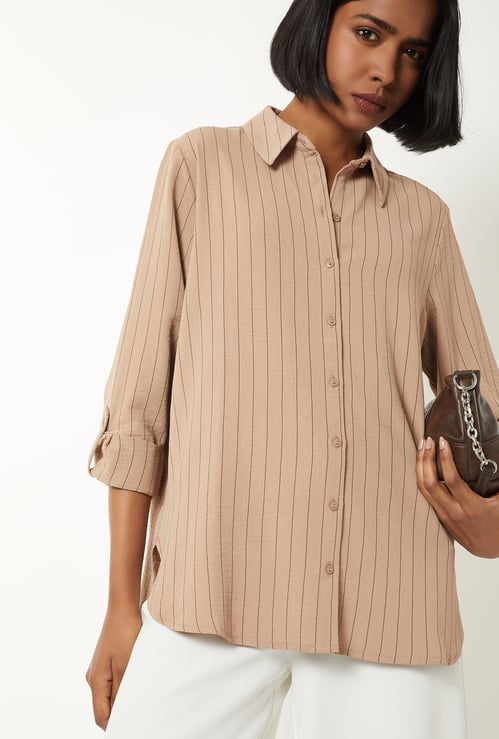Women Striped Shirt
