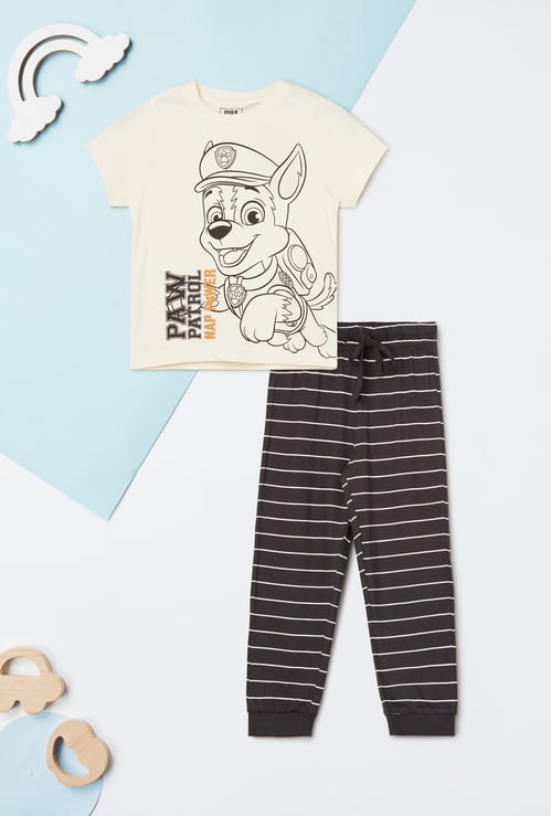 Boys Paw Patrol Print Sleepwear Set