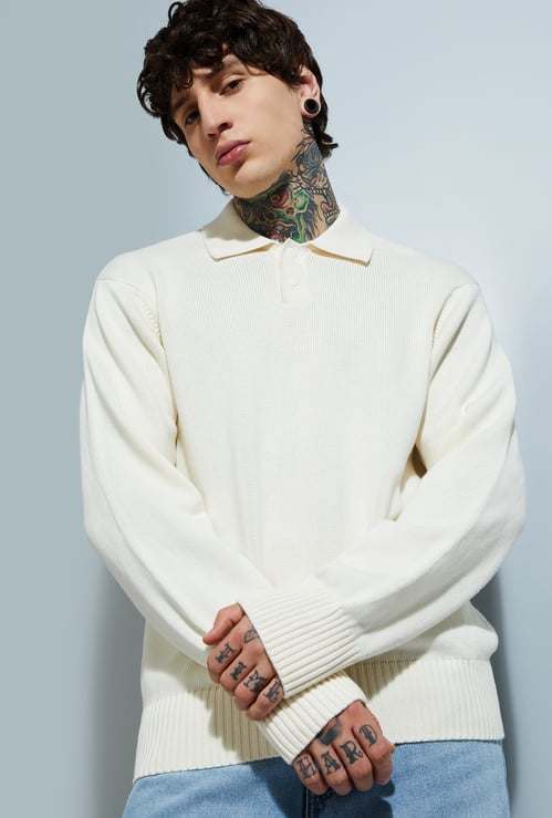 URB_N Men Textured Sweater