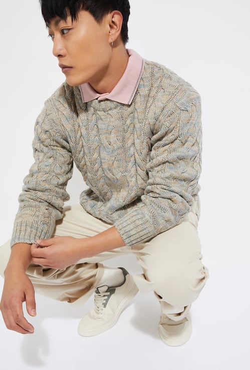 URB_N Men Knit Sweater
