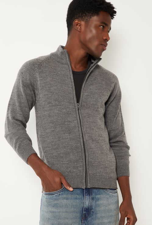 Men Knit Slim Fit Sweater