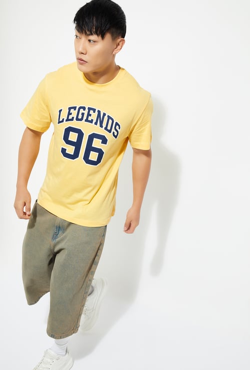 URB_N Men Printed Regular Fit T-shirt