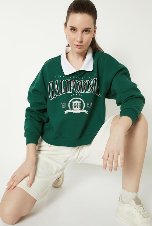 Women Printed Sweatshirt