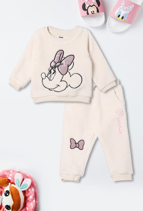 Girls Minnie Joggers Set