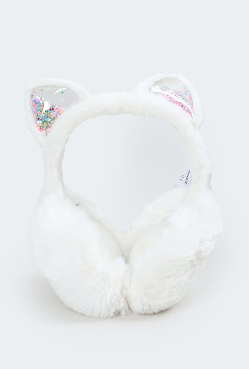Girls Earmuffs with Star Confetti Fillings