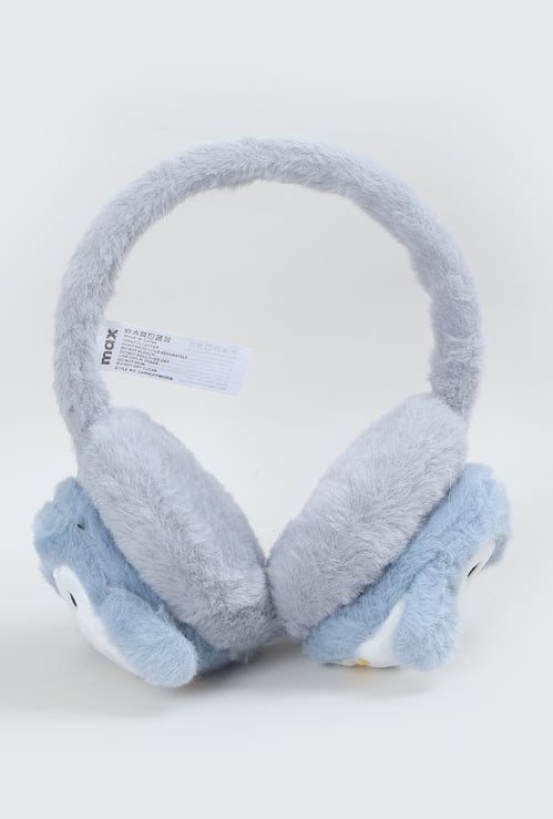 Girls Penguin Earmuffs
