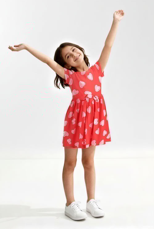Girls Printed Dress