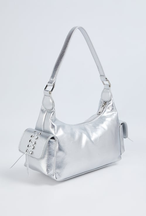 Women Metallic Shoulder Bag