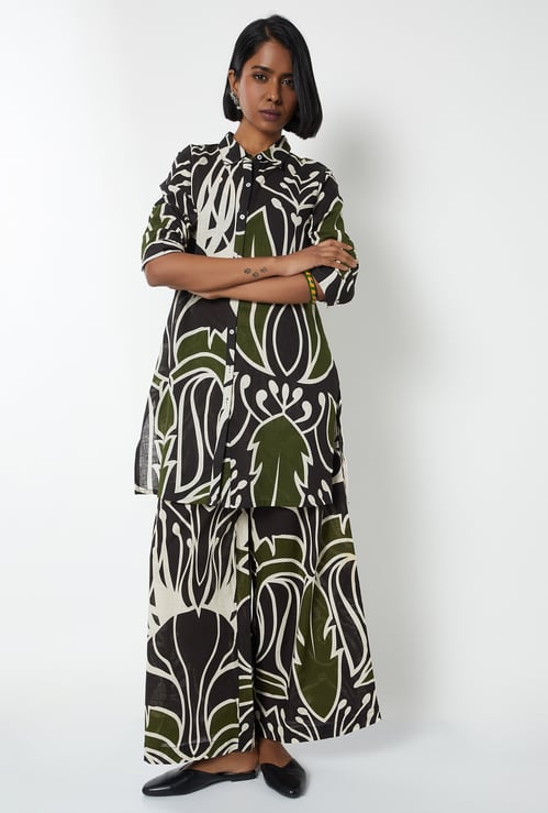 Women Printed Straight Kurta Set