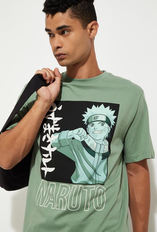 URB_N Men Naruto Regular Fit T-shirt