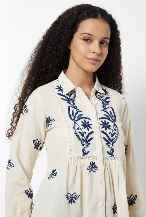 Women Embroidered Tunic