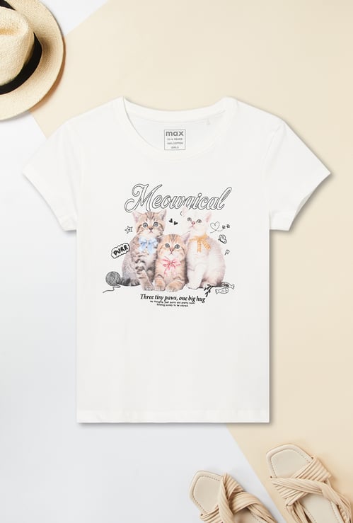 Girls Printed T-shirt