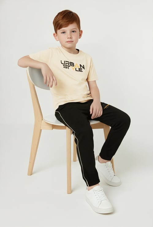 Boys Printed Joggers Set