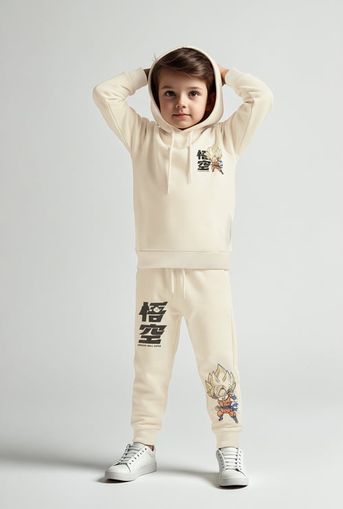 Boys Dragon Ball-Z Print Joggers Set