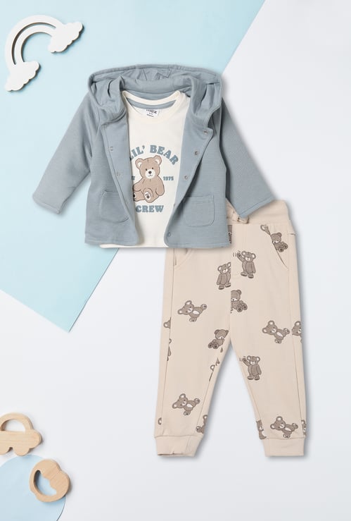 Boys Printed Joggers Set