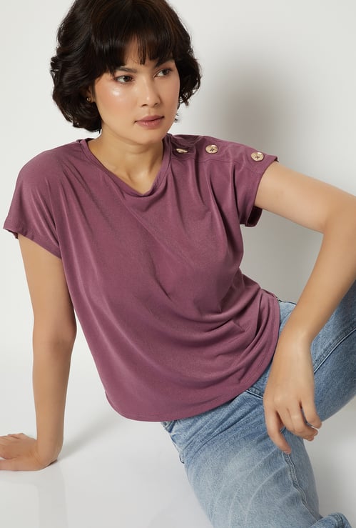 Women Solid Top