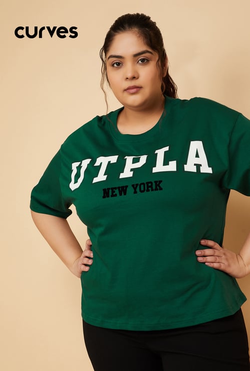 Women Printed Oversized T-shirt