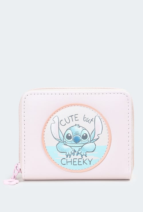 Women Lilo & Stitch Zip Around Wallet