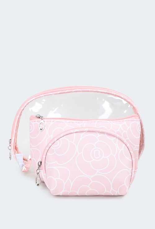 Women Printed Pouches - Pack of 3