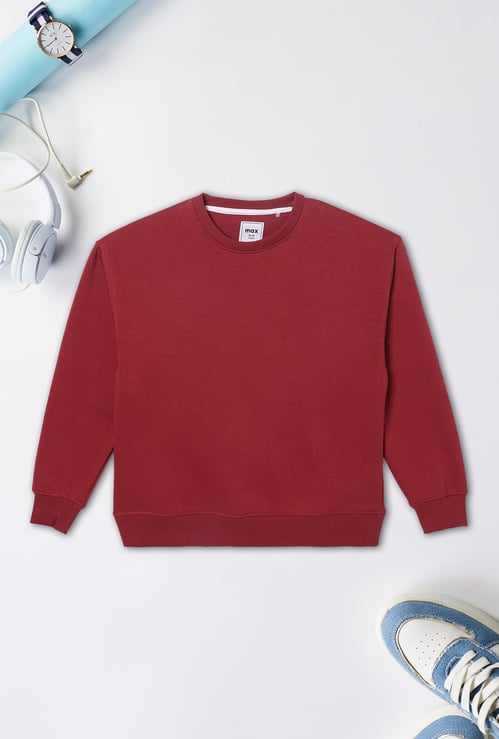 Boys Solid Sweatshirt