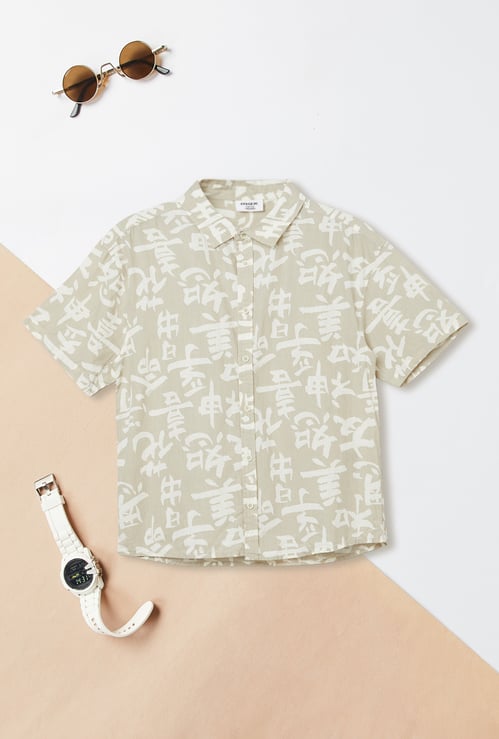 Boys Printed Shirt
