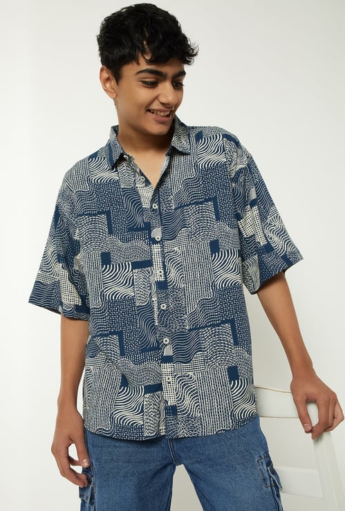 Boys Printed Shirt