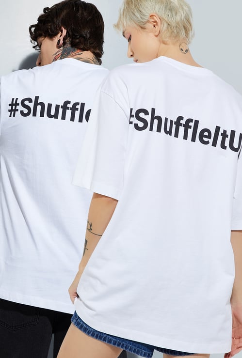 URB_N Men Printed Oversized T-shirt