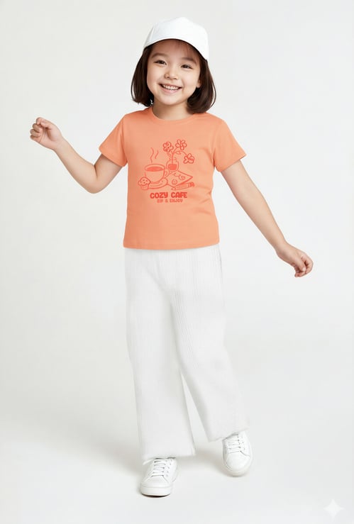 Girls Printed T-shirt