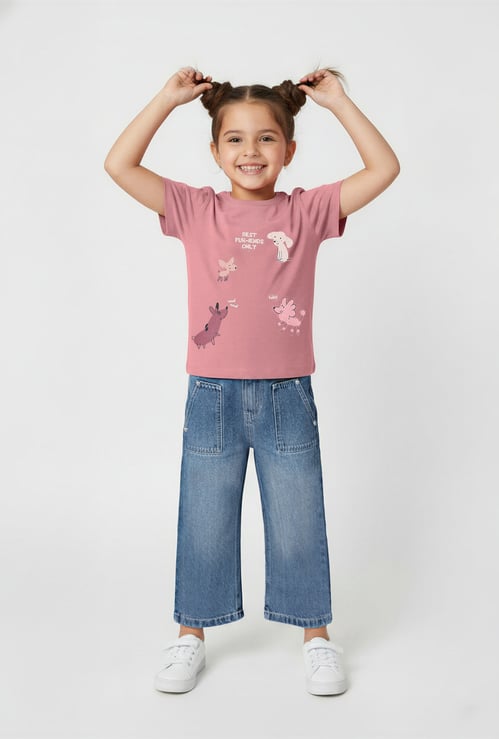 Girls Printed T-shirt