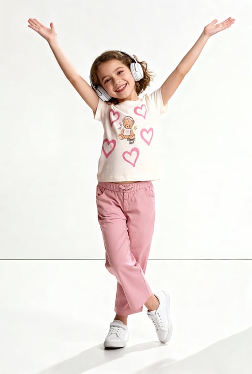 Girls Printed T-shirt