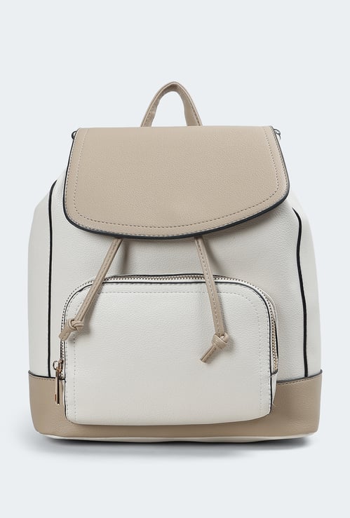 Women Colourblock Backpack