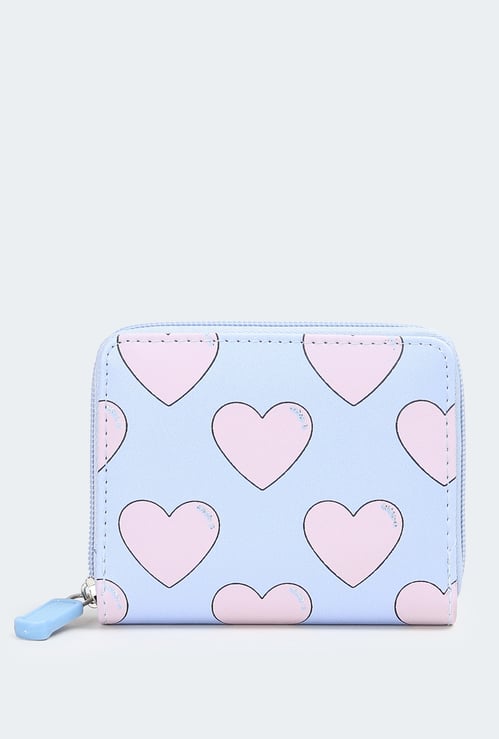 Women Printed Zip Around Wallet