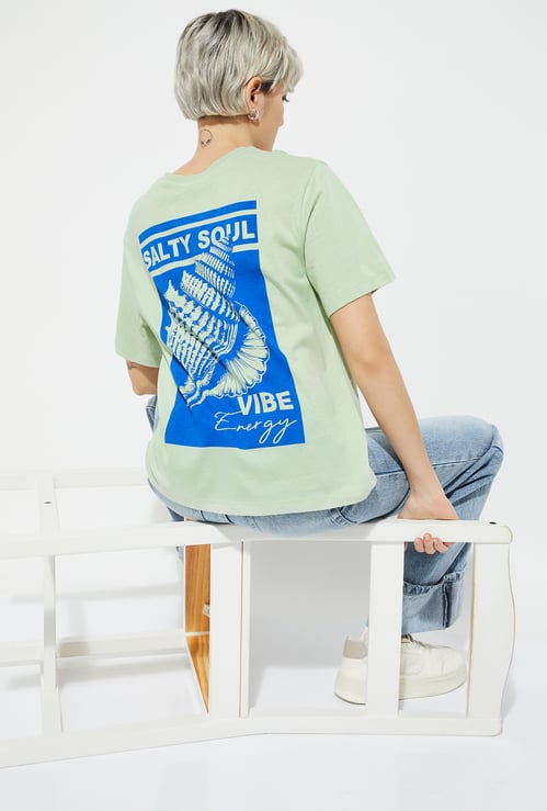 ALAYA F x URB_N Women Printed T-shirt