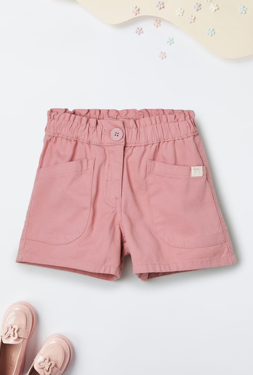Girls Solid Shorts