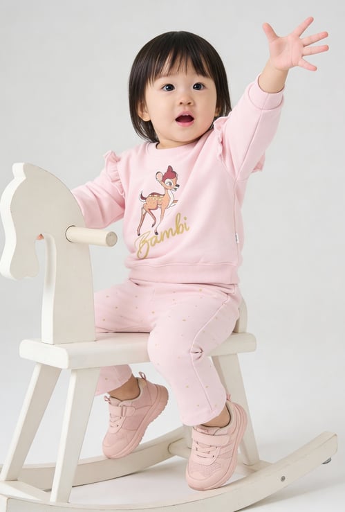 Girls Bambi Trousers Set