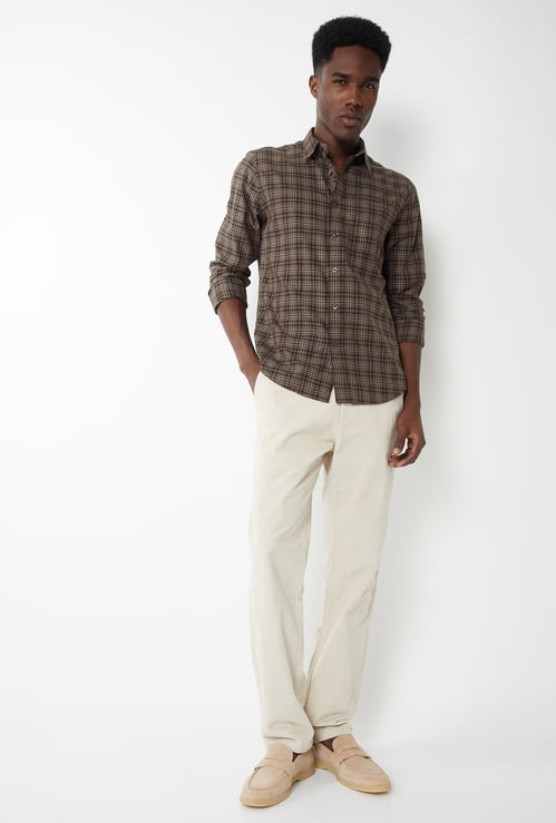 Men Checked Regular Fit Shirt